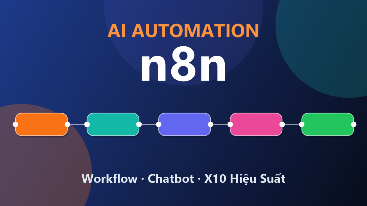 Học AI Automation & n8n – Tăng X10 Hiệu Suất Làm Việc