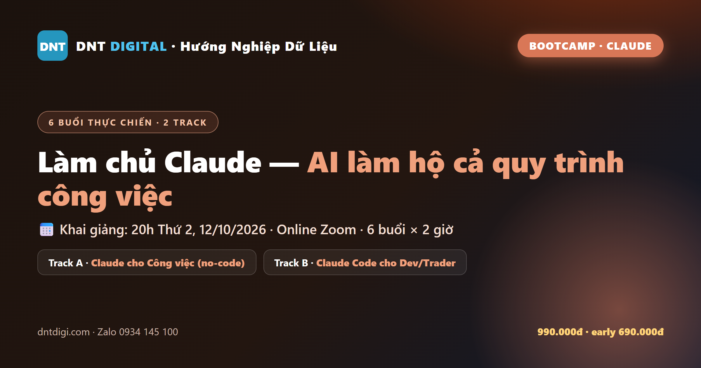 Bootcamp Claude – Làm Chủ AI Agent cho Công Việc & Code