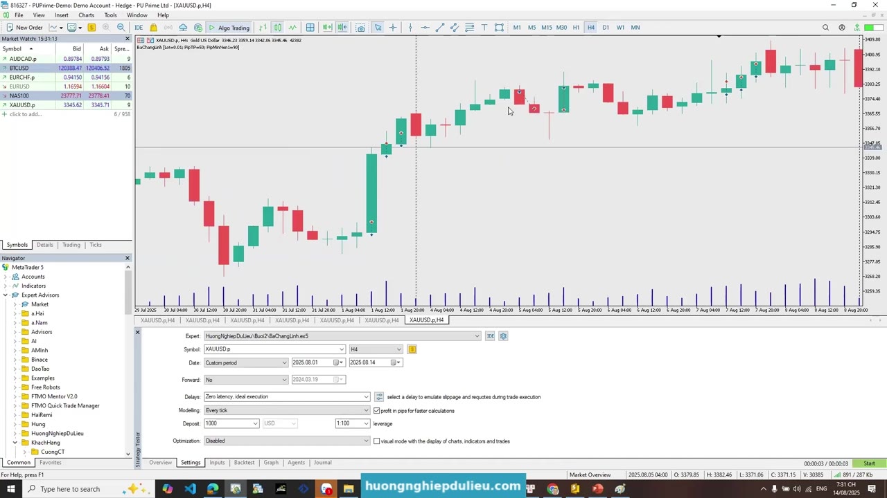 Live code MQL5: live test tín hiệu Buy/Sell — Hướng Nghiệp Dữ Liệu trên YouTube