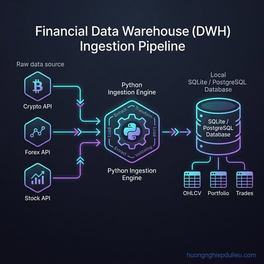 Hệ thống Financial Data Warehouse Ingestion Pipeline
